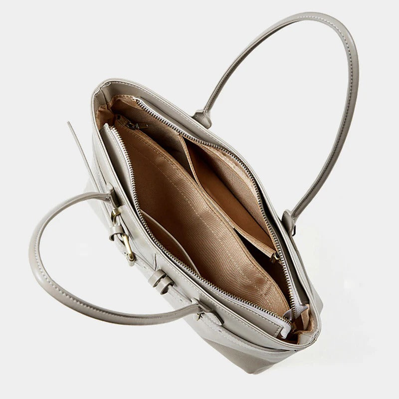 Women Belt Buckle Tote Bag