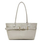 Women Belt Buckle Tote Bag
